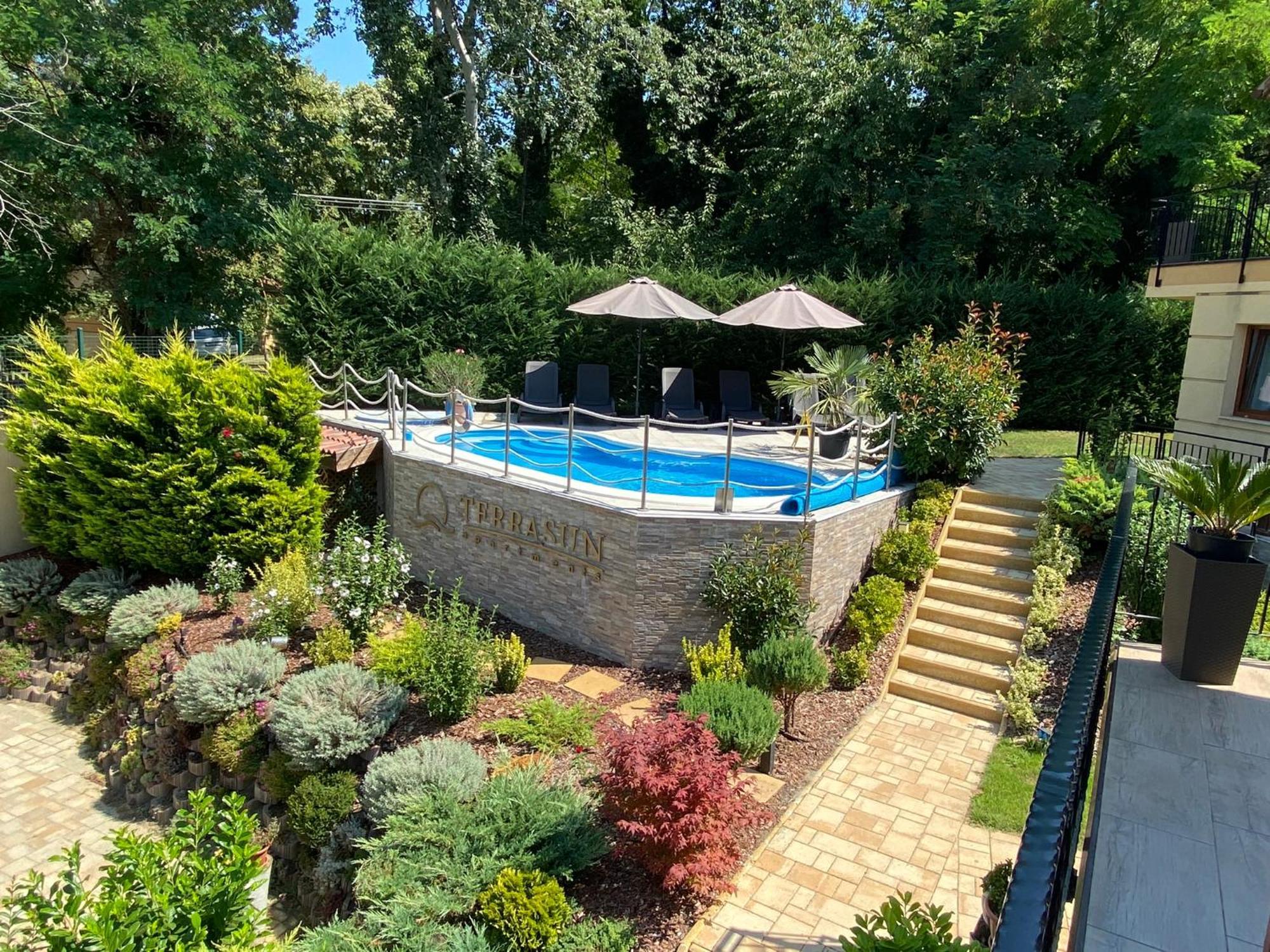 Terrasun Apartments Balatonszarszo Bagian luar foto